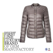 Mulheres Goose Down Jacket Casaco sexy Ultralight Made In China